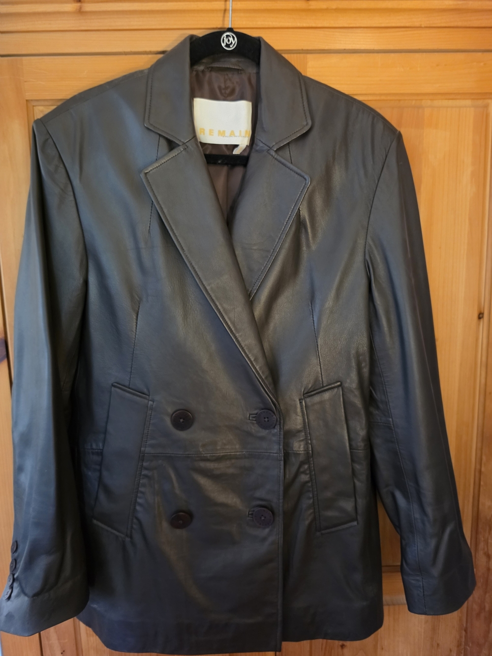 Leather Blazer